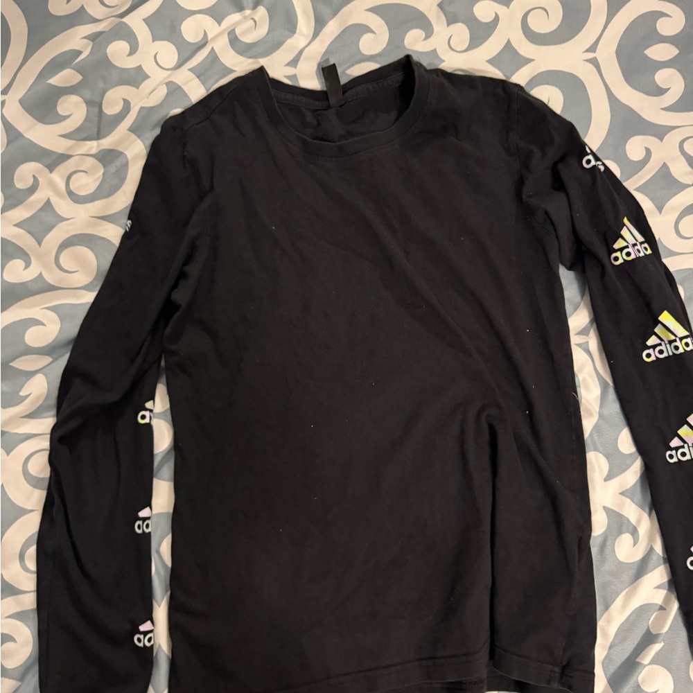 Adidas Black Long Sleeve Tee